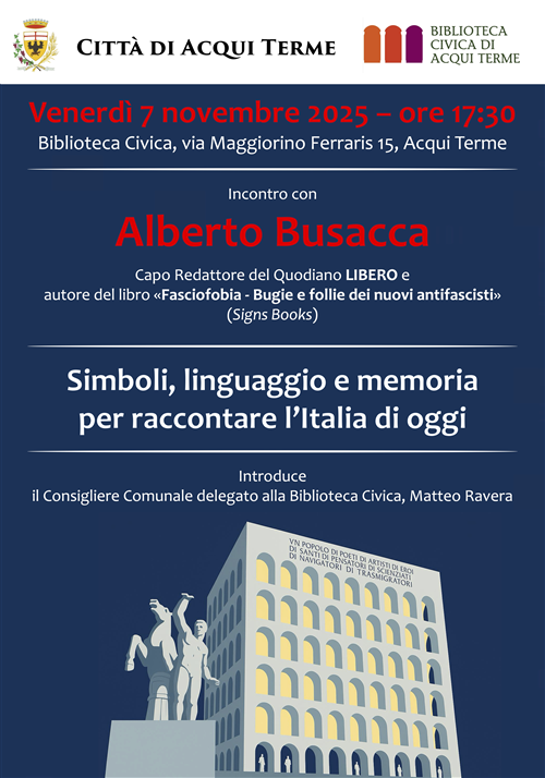 Alberto Busacca alla Biblioteca Civica