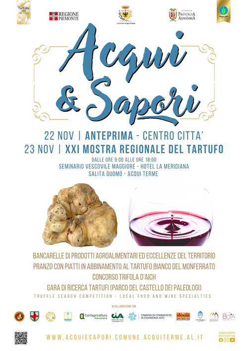Acqui & Sapori 2025 - XXI Mostra Regionale del Tartufo
