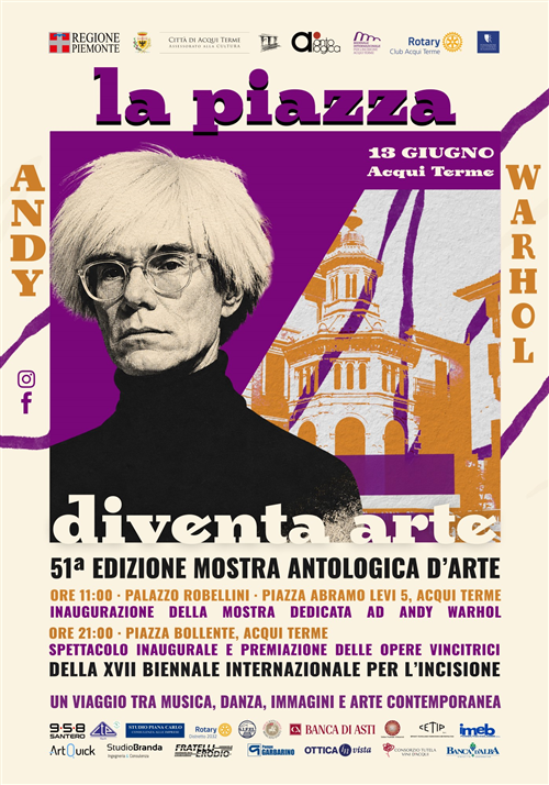 Acqui Terme celebra Andy Warhol