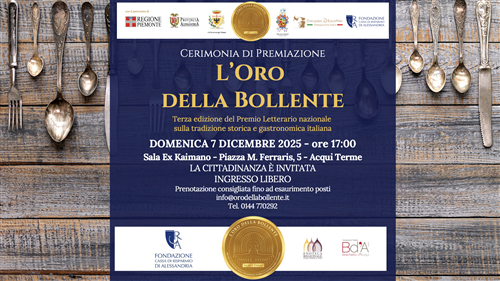 "L'Oro della Bollente" celebra i 75 anni del Cucchiaio d'Argento
